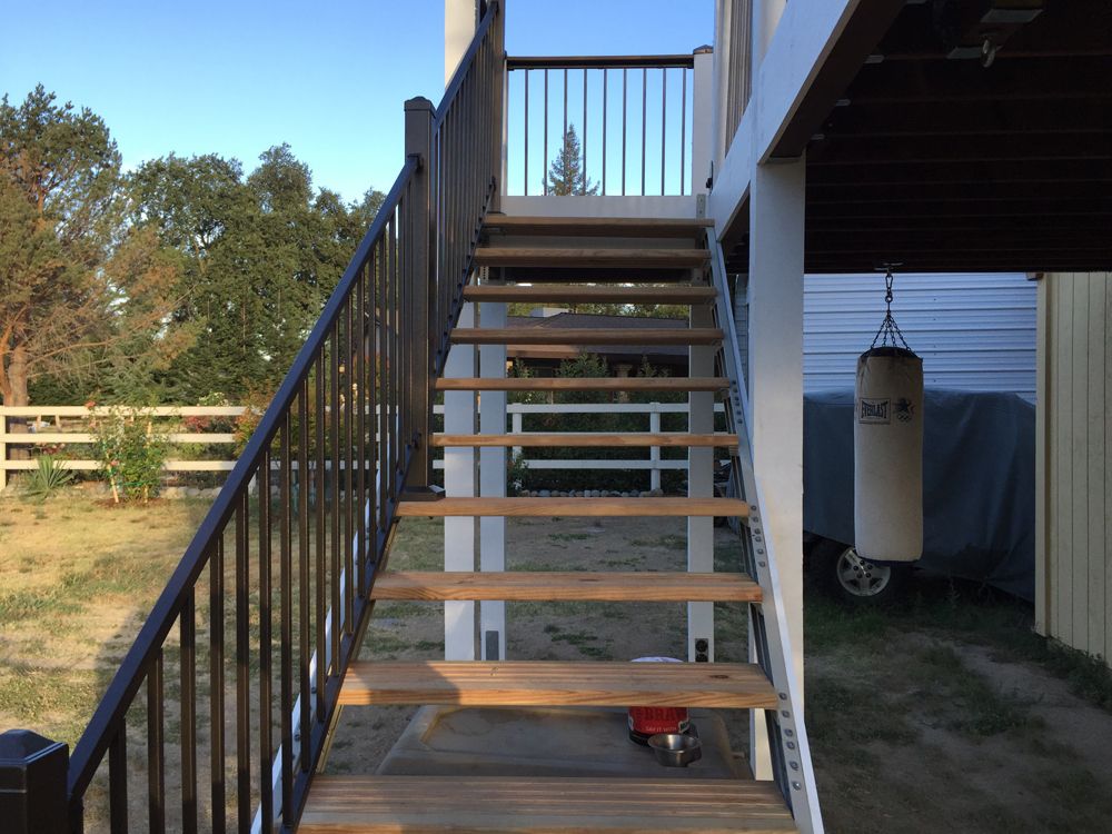 Deck Stair Stringers by Fast-Stairs.com | Adjustable | Easy to install
