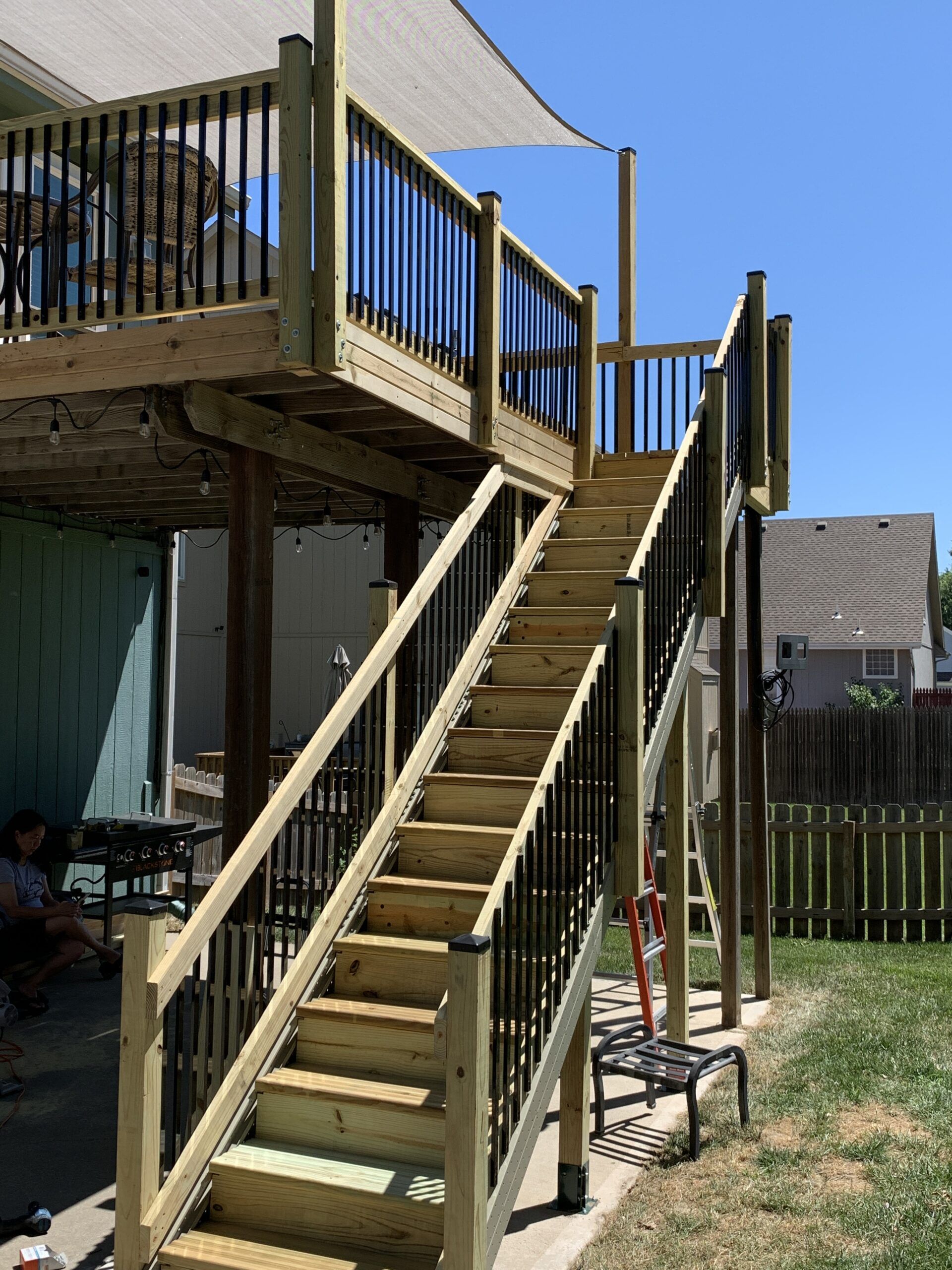 Deck Stair Stringers by Fast-Stairs.com | Adjustable | Easy to install