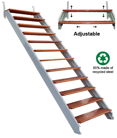 Stair Stringer Profile  Stairs stringer, Stair stringer calculator, Stair  rise and run